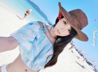 模特夏小薇在阳光普吉岛的惬意生活写真