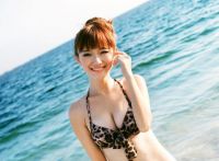嫩模易倩：海风、沙滩、美女泳装秀